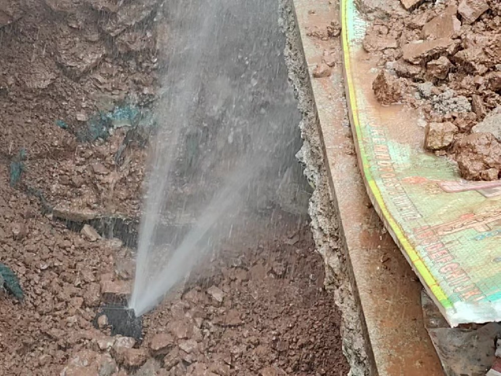 焦作地区消防水管漏水检测定点开挖